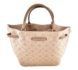 Louis Vuitton Girolata Handbag Mahina Leather Pink
